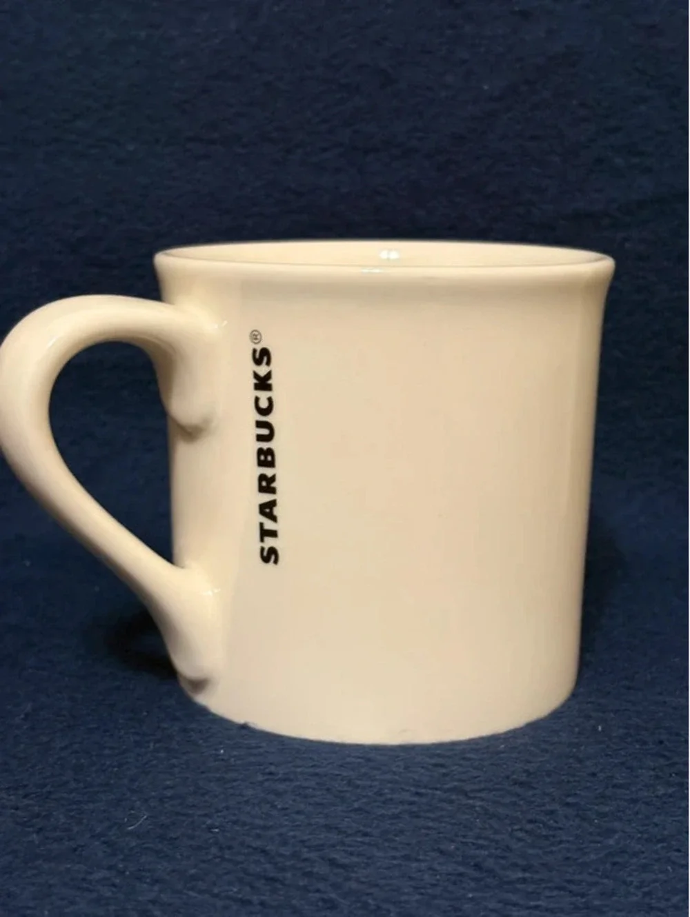 Starbucks Military Mug Cup 14oz Ceramic White